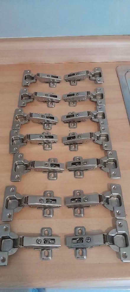 Photo of free Cupboard door hinges 7 pairs (Slyne-with-Hest LA2) #1