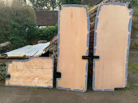 Photo of free 3 fitted plyboards from Transit van (BN1) #2