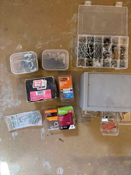 Photo of free Different types of nails and screws (concord, MA) #1