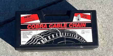 Photo of free Tire cable chains (Santa Clara) #1