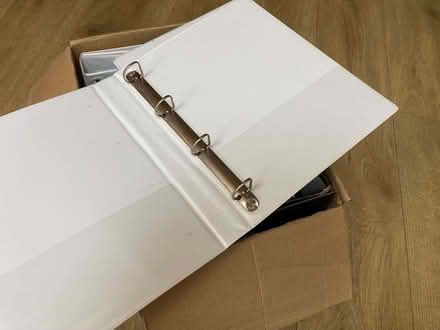 Photo of free Box of A4 Ring Binders and Lever Arch Files (New Marston OX3) #2