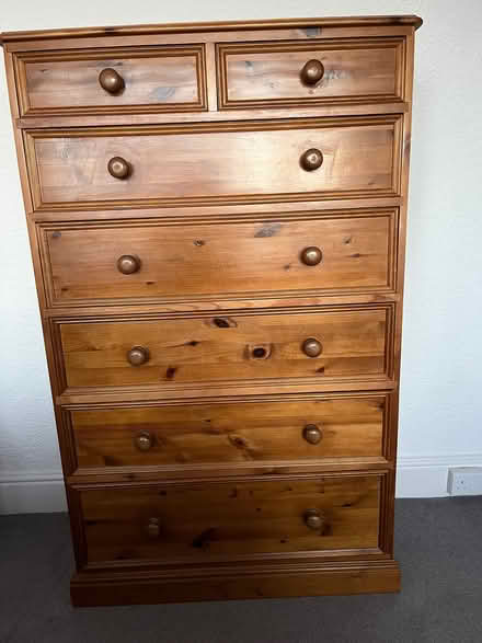 Photo of free Chest of drawers (Hillcliffe WA4) #1