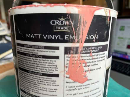 Photo of free Vinyl Matt emulsion (Glastonbury BA6) #1