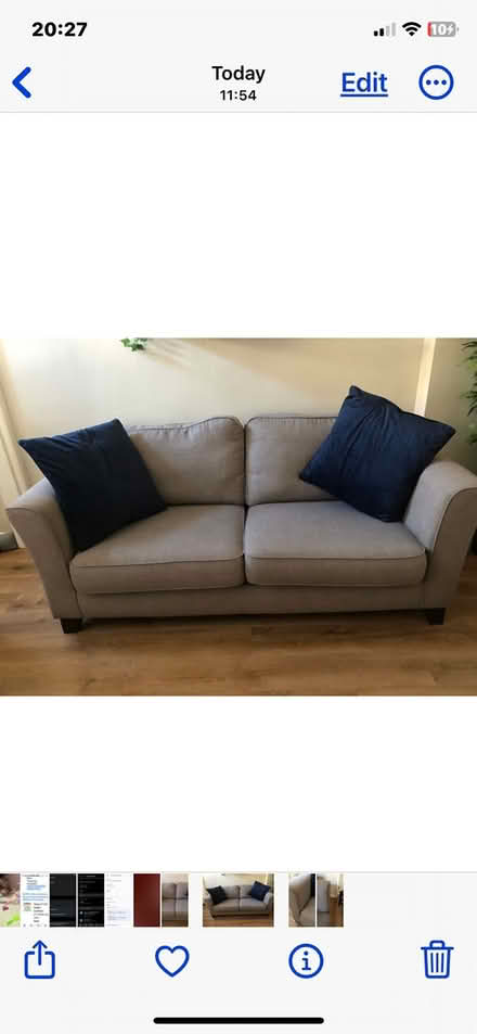 Photo of free 2 seater sofa (Wavertree,Liverpool 15) #1