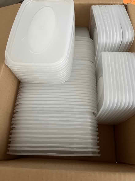 Photo of free 40 plastic take away containers (Hucknall) #2