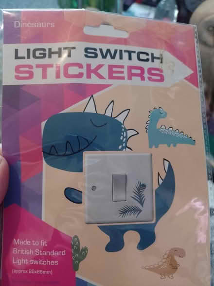 Photo of free Dinosaur Light switch stickers (Weeke SO22) #1