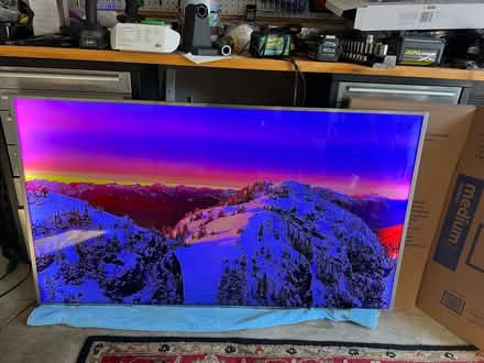 Photo of free 65" Samsung LED TV (Swan Terrace & Fort Hunt Rd) #1