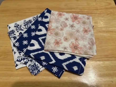 Photo of free 5 cloth napkins (good for crafting) (Cedar Grove) #1