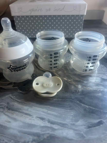 Photo of free 3 Baby bottle and a dummy (Iver UB8) #3