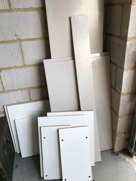 Photo of free Kitchen shelving and laminated doors (Horsell GU21) #1