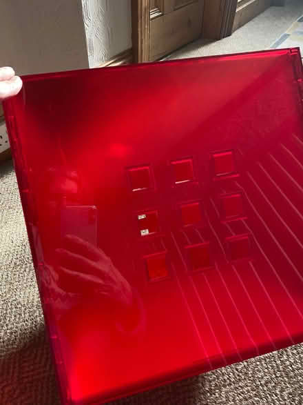 Photo of free IKEA Red Acrylic Box (PL3) #1