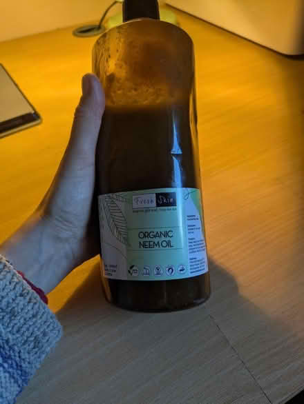 Photo of free 1L bottle neem oil (Mosspark, Glasgow G52) #1