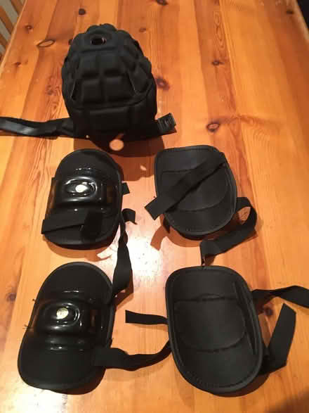 Photo of free Child's safety helmet, knee & elbow protectors (Tattenhall CH3) #1