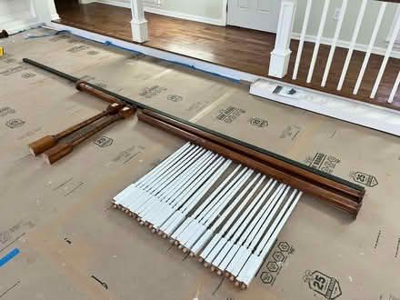 Photo of free Newel Post, Hand Rails & Balusters (E. Athens, Barnett Shoals area) #1