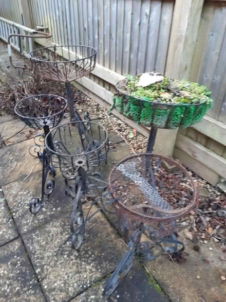 Photo of free Metal garden stands (Bourne 9E10 9PU) #1