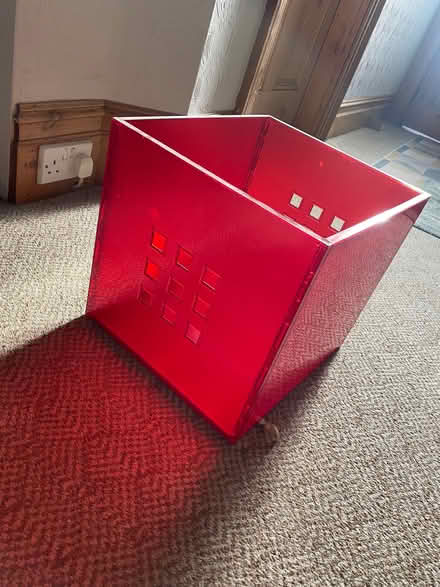 Photo of free IKEA Red Acrylic Box (PL3) #3