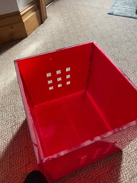 Photo of free IKEA Red Acrylic Box (PL3) #2