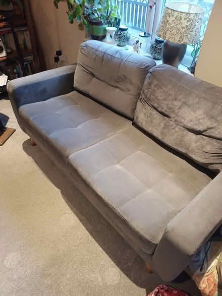 Photo of free Grey sofa (Ng34 9GS) #3