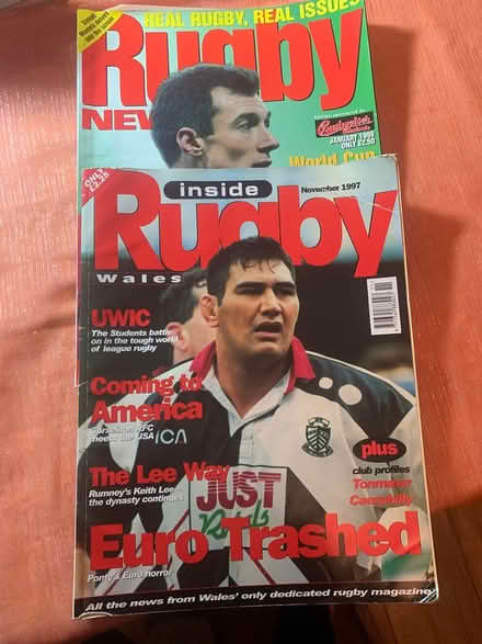 Photo of free Rugby magazines (Cwmbran) #1