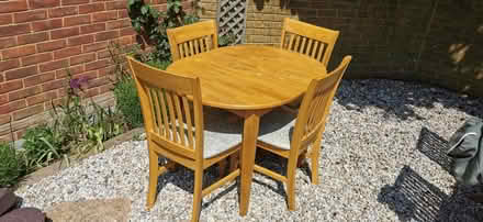 Photo of free Table and chairs (TN23) #2