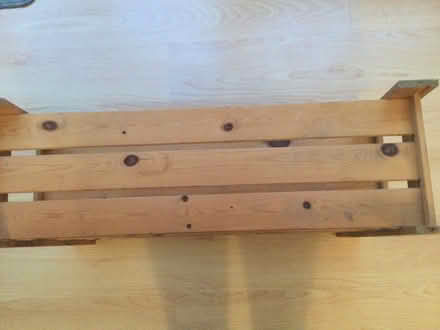 Photo of free 3-tier wooden shoe rack. (Eye) #2