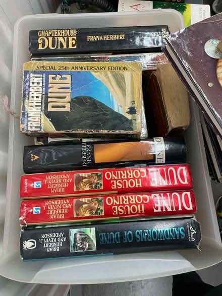 Photo of free Dune & Star trek books (Inwood) #2