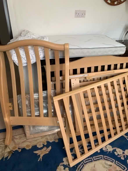 Photo of free Sleigh style Cot (Golberdon PL17) #1