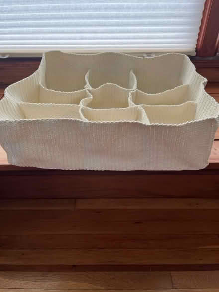 Photo of free IKEA crocheted drawer/bin organizer (West Berkeley) #1