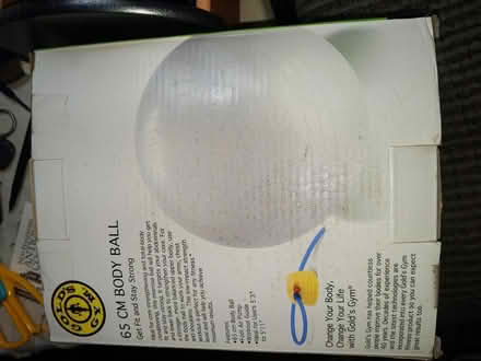 Photo of free Golds Gym 65cm Body Ball (Milford NH) #2