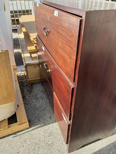 Photo of free Teak filing set of drawers (Calabasas) #1