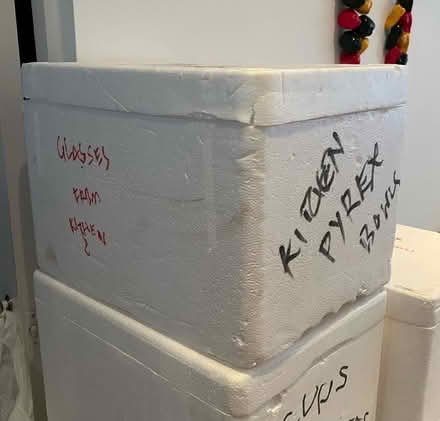Photo of free 19x polystyrene boxes for moving (Angel N1) #1