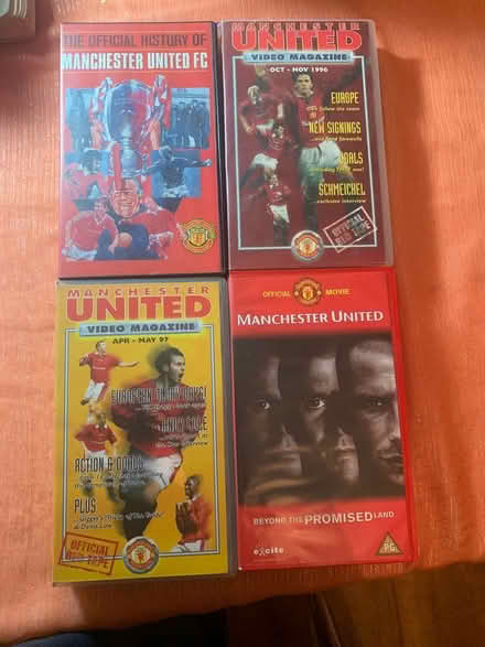 Photo of free Man United videos and annuals (Cwmbran) #1