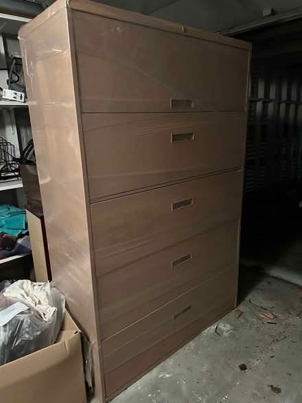 Photo of free Metal filing cabinet (North Cambridge.) #1