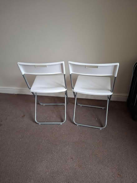 Photo of free IKEA foldable chairs (Hyson green NG7 6) #2