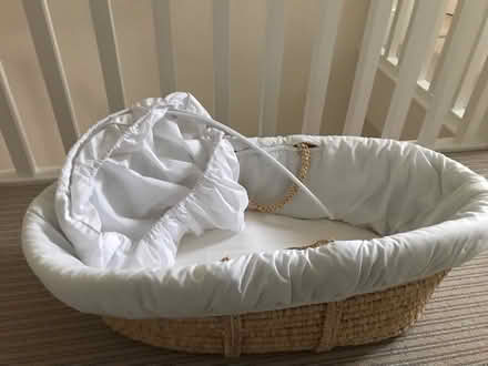 Photo of free Moses basket (Llanwern NP18) #1