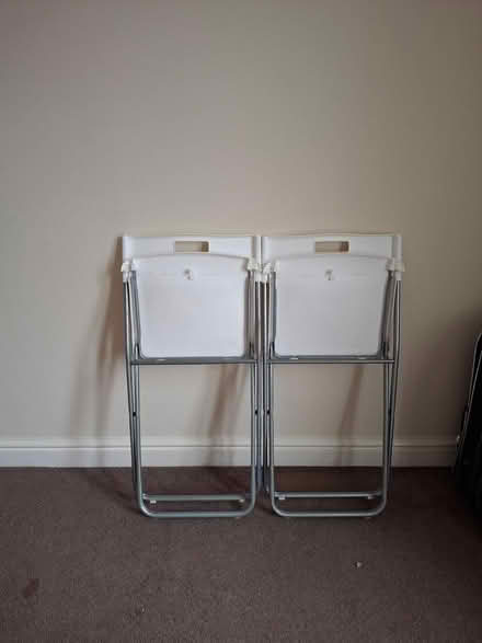 Photo of free IKEA foldable chairs (Hyson green NG7 6) #3