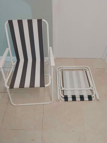 Photo of free 2 folding chairs (hookhills paignton) #1