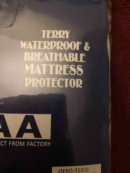 Photo of free New mattress protector (DE56 Belper) #4