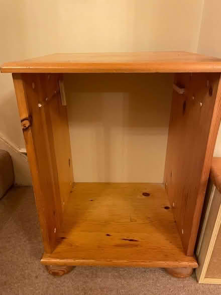 Photo of free Pine Bedside Table (DA1) #1