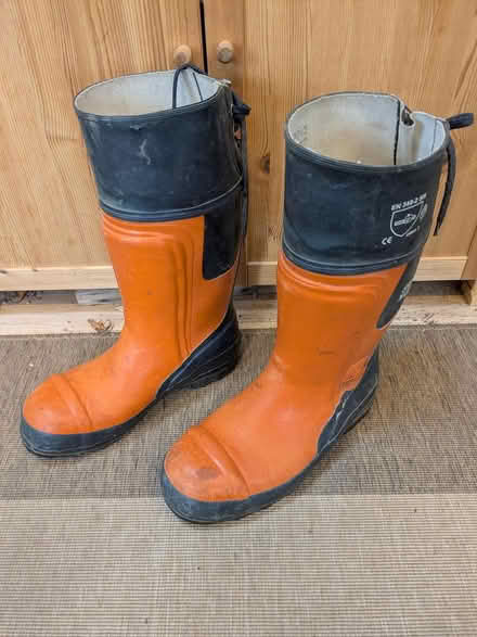 Photo of free Chainsaw Safety Boots (Llangarron HR9) #1