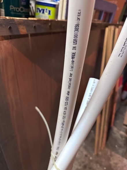 Photo of free ~12 feet of white PEX pipe (Green Lake) #2