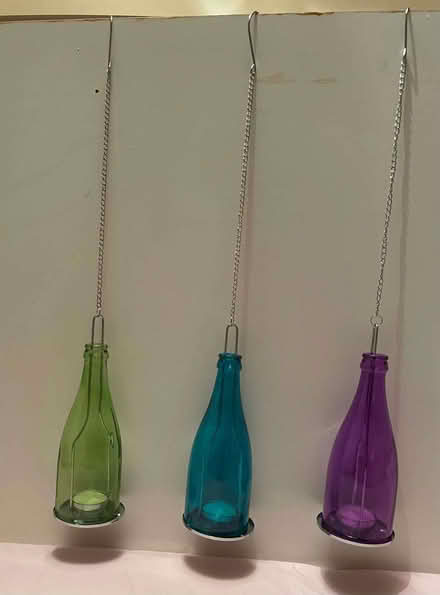 Photo of free Outdoor glass hanging bottles (PL21) #1