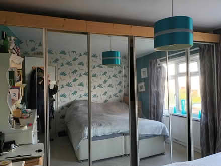 Photo of free 6 x 7ft Float Glass Mirrored Panels (Southampton SO16 Area) #1