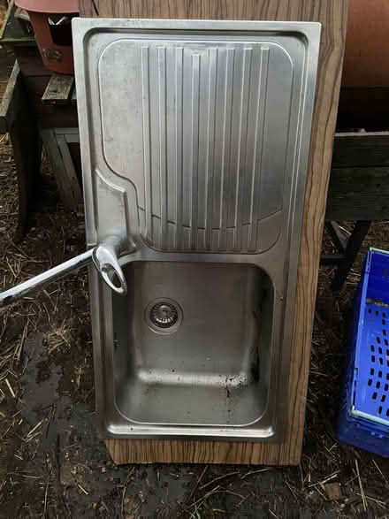 Photo of free Metal sink (Huyton L36) #3