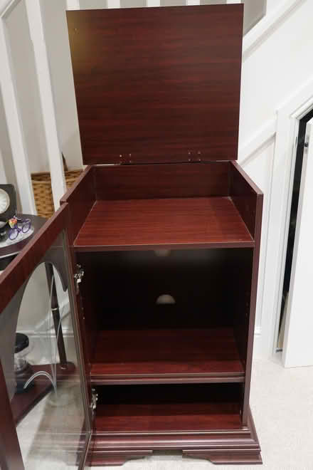 Photo of free Wooden stereo cabinet (Portchester PO16) #1