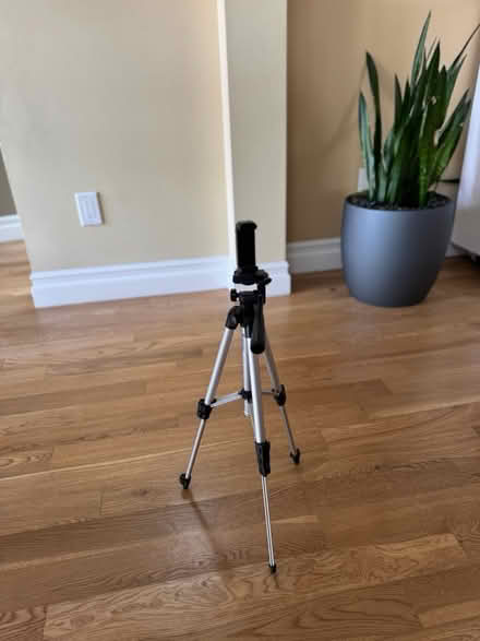 Photo of free Adjustable aluminum phone tripod (West Torrance) #2