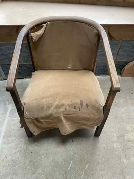 Photo of free Wooden chair (Fareham PO14) #2