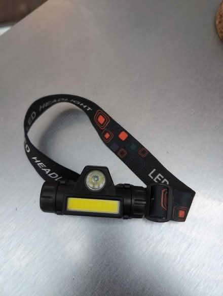 Photo of free Rechargeable head torch (WR2 St Johns, Worcester) #1