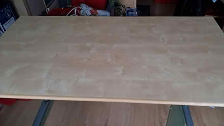 Photo of free Wooden desk with metal base (Ditton ME20) #2