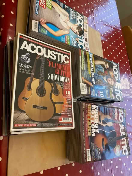 Photo of free Acoustic Guitar Magazines(60) (RG41 Winnersh) #1